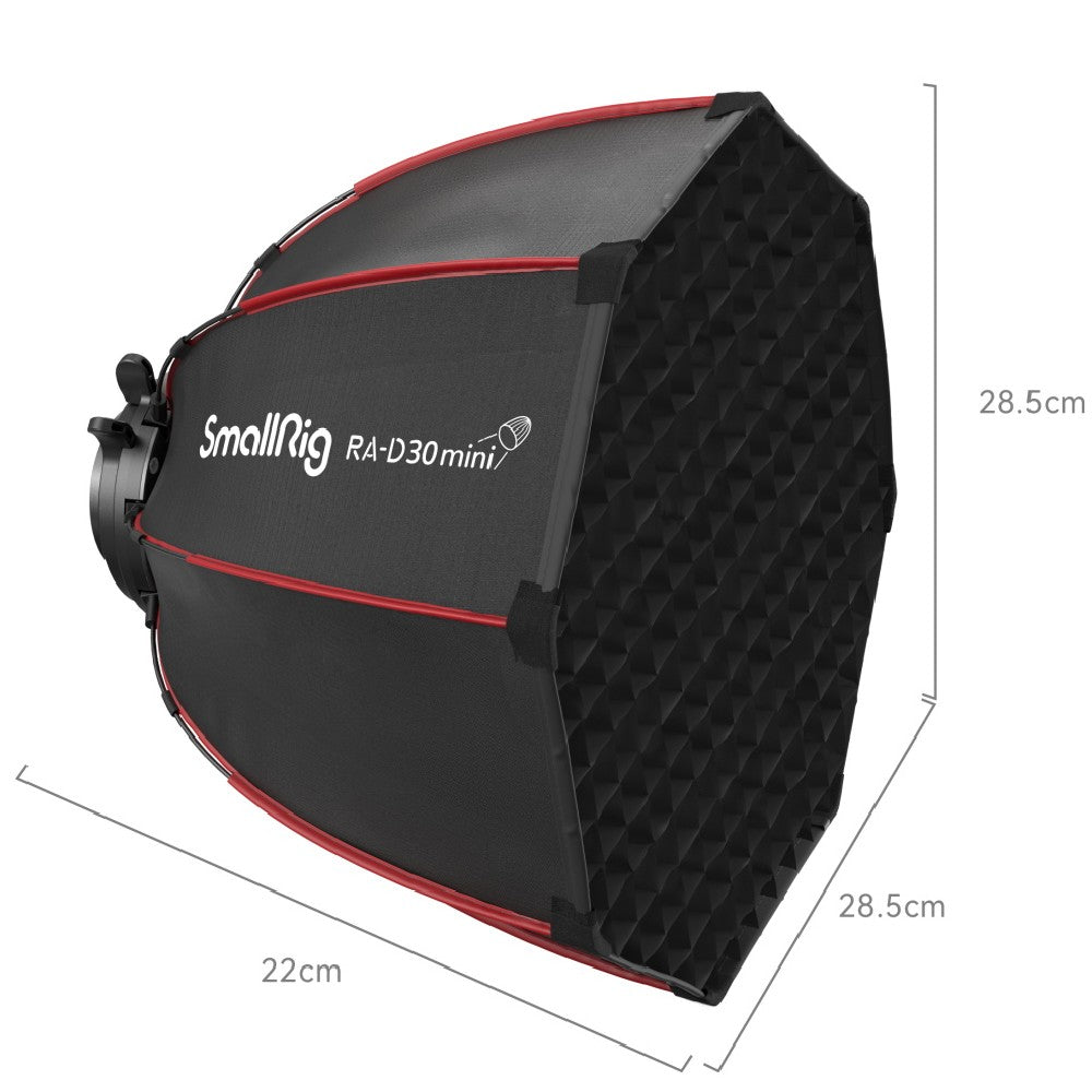 SmallRig 4358 RA-D30 mini boîte à lumière parabolique