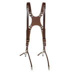 The Hantler Dual Harnais appareil photo Brandy / Old Argent, Grand