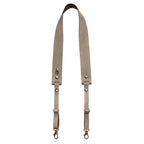 The Hantler Camera Neck strap Taupe / Brass