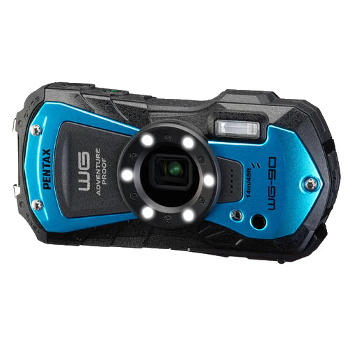 Pentax WG-90, bleu
