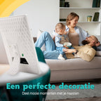 Pora&co Digitaler Fotorahmen mit WiFi & Frameo App 10 Zoll, weiß