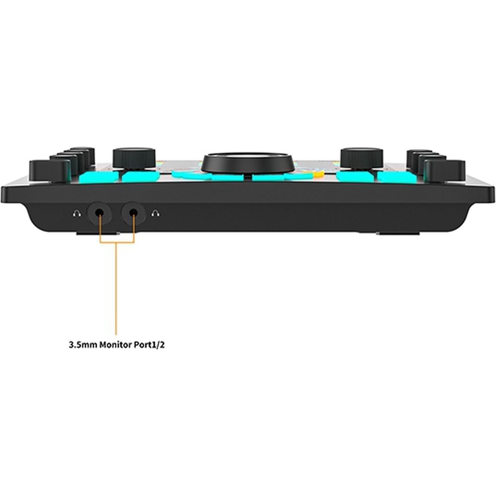Comica Audio Mélangeur pour le streaming, le podcast et l'enregistrement