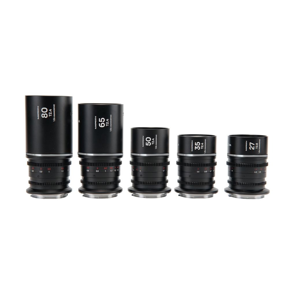 Laowa Nanomorph S35 Bundle (27,35,50,65,80mm) (Silber) MFT