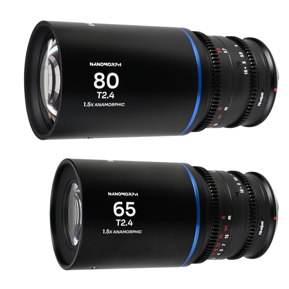 Laowa Nanomorph S35 Bundle (65mm, 80mm) (Bleu) Canon RF