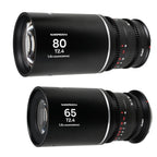 Laowa Nanomorph S35 Bundle (65mm, 80mm) (Argent) Canon RF