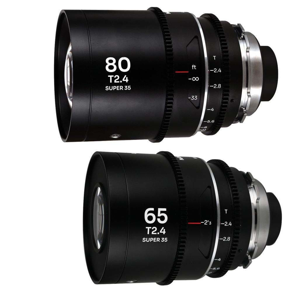Laowa Nanomorph S35 Bundle (65mm, 80mm) (Silber) PL-EF