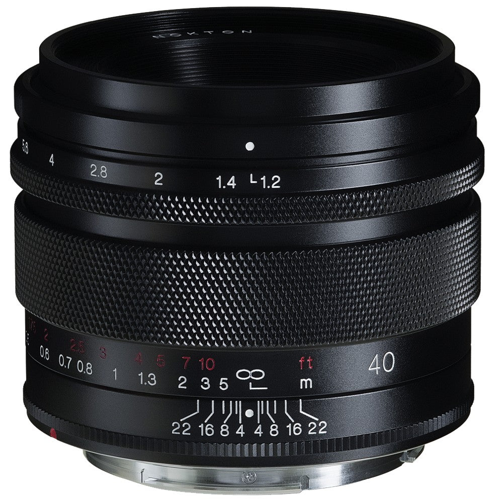 Voigtlander Nokton 1.2/40mm Canon RF-Mount asphérique, noir
