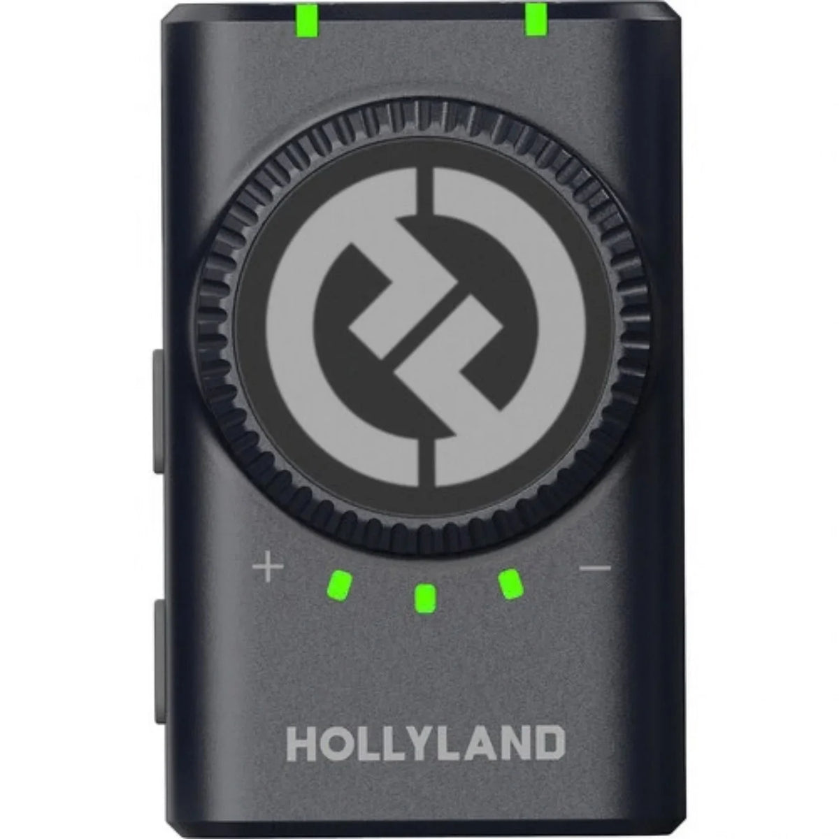 Hollyland LARK M2 Combo Duo Kabelloses Lavalier-Mikrofon - Shine Anthrazit