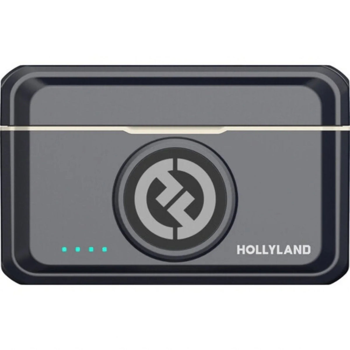 Hollyland LARK M2 Combo Duo Kabelloses Lavalier-Mikrofon - Shine Anthrazit