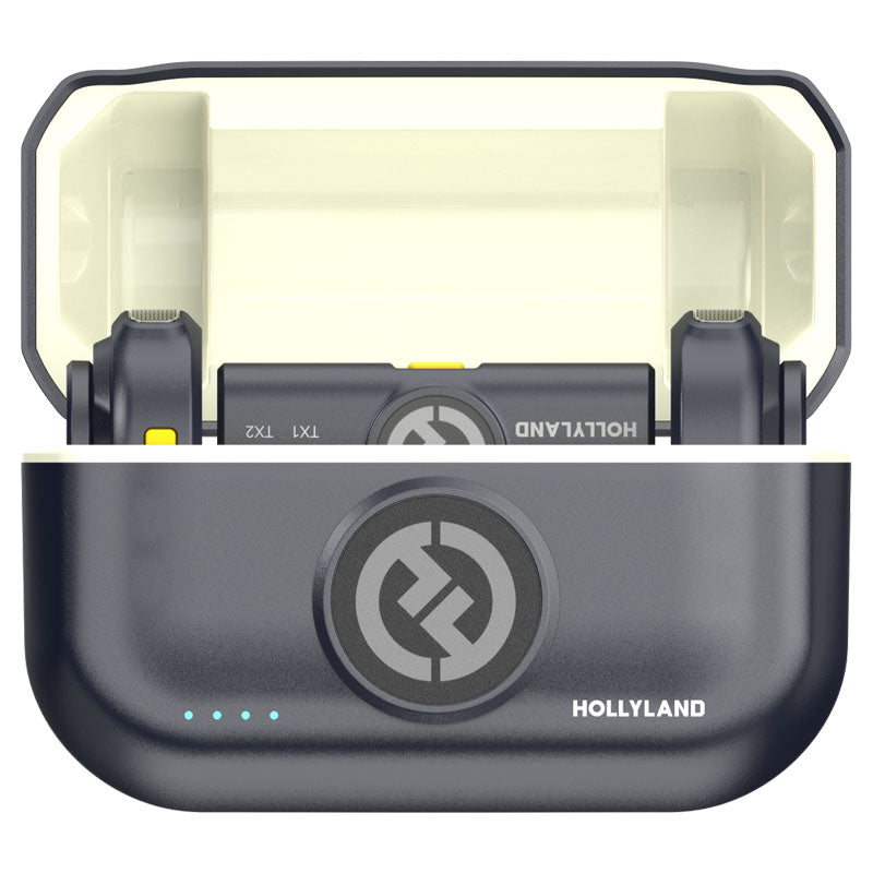 Hollyland Lark M2 avec prise USB-C (Duo,Shine Charcoal)