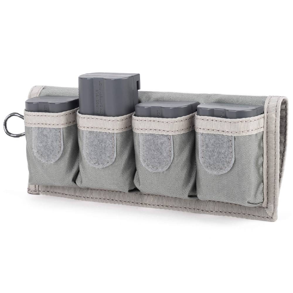 Think Tank Battery Holder 4 V2.0 Nickel Gray