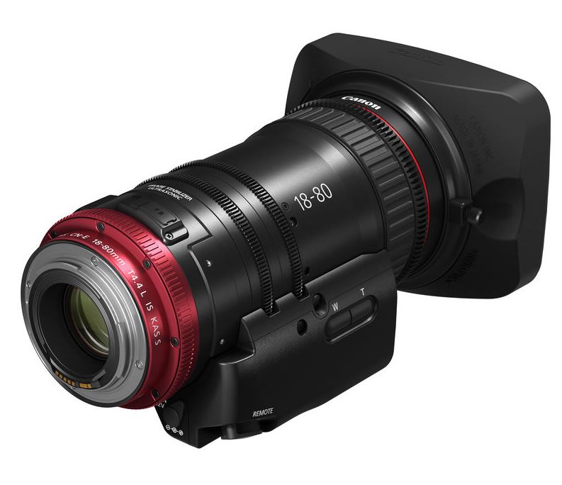Canon Cine-Servo Objectif Combo Kit (CN-E EF 18-80mm + 70-200mm)