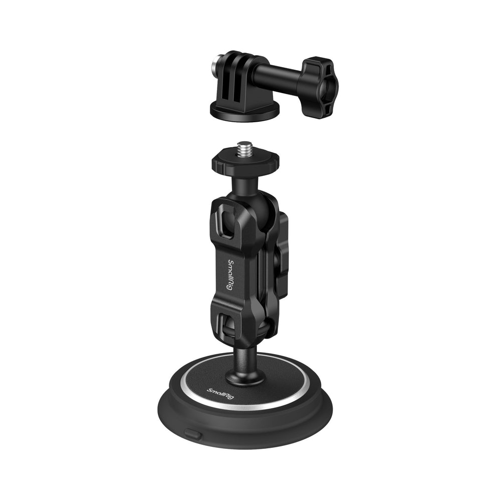 SmallRig Magic Arm Magnetischer Saugnapf-Halterungssatz für Action-Kameras 4466