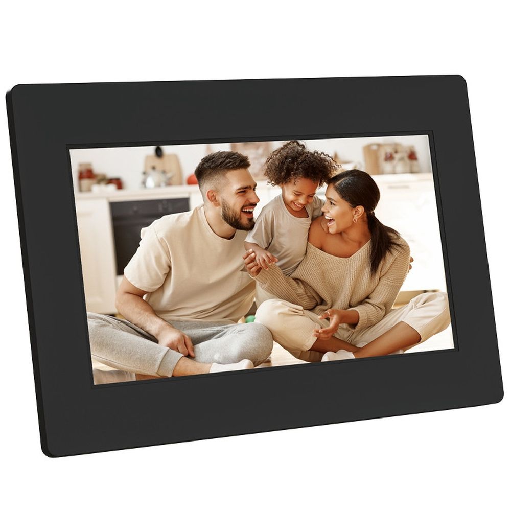 Agfaphoto Frameo Digitaler WiFi-Fotorahmen 7 Zoll, schwarz