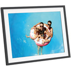 Agfaphoto Frameo Digitaler WiFi-Fotorahmen 17 Zoll, schwarz