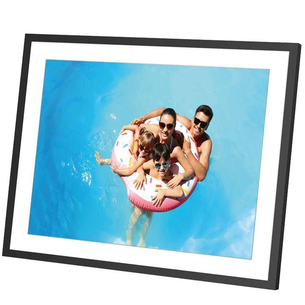 Agfaphoto Frameo Digitaler WiFi-Fotorahmen 17 Zoll, schwarz