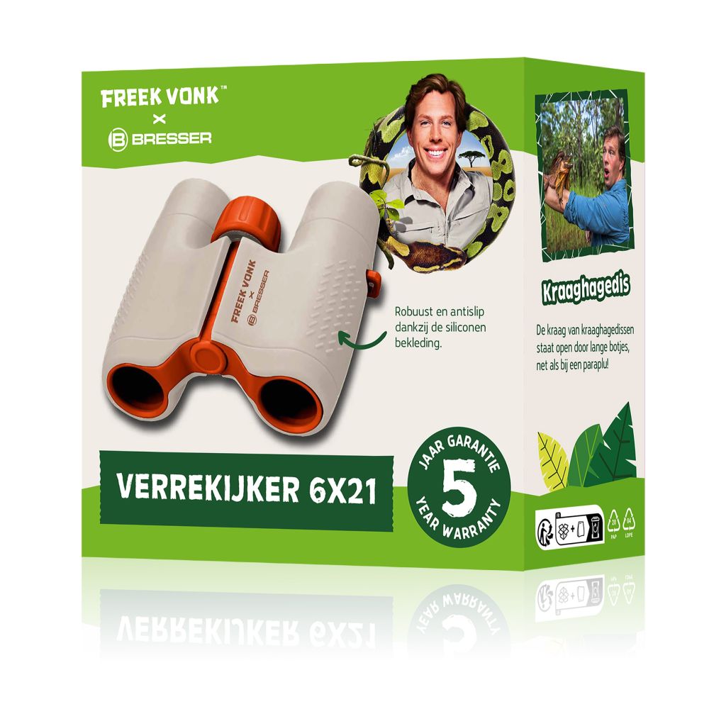Freek Vonk x Bresser Jumelles pour enfants 6x21