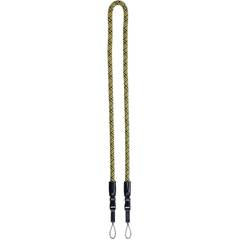 Hama Braid 120 Kameragurt, schwarz/gelb