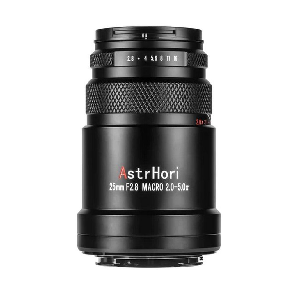 AstrHori 25mm f/2.8 2-5x Sony E (Plein format)