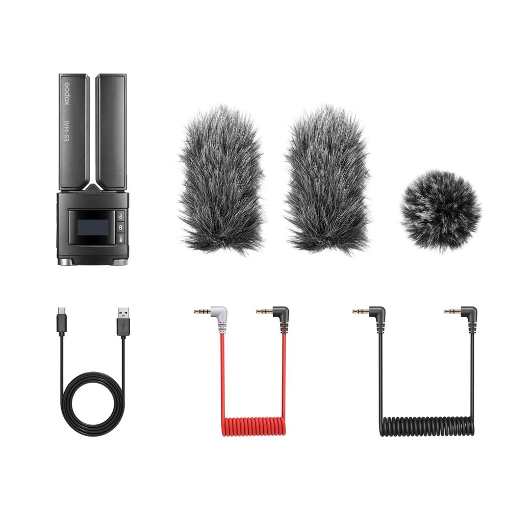 Godox IVM-S3 Stereo-On-Camera-Mikrofon
