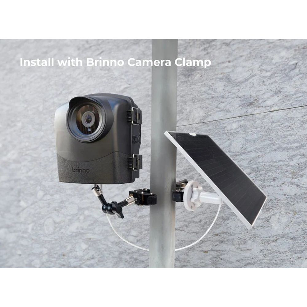 Brinno Kit d'alimentation solaire ASP1000-P