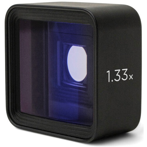 Moment T-Series 1.33x Anamorphotisches Mobilobjektiv, Blauer Streulichtstreifen