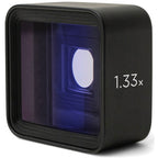 Moment T-Series 1.33x Anamorphotisches Mobilobjektiv, Blauer Streulichtstreifen