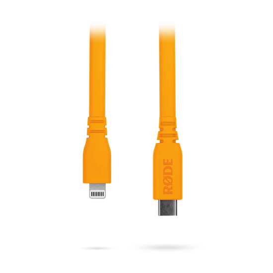 RØDE SC19 Câble USB-C à Lightning de 1,5 m, Orange