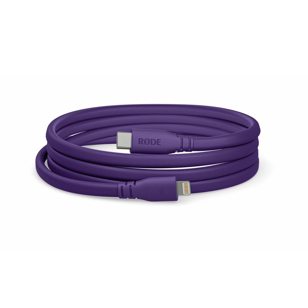 RØDE SC19 1,5m USB-C zu Lightning Kabel, lila