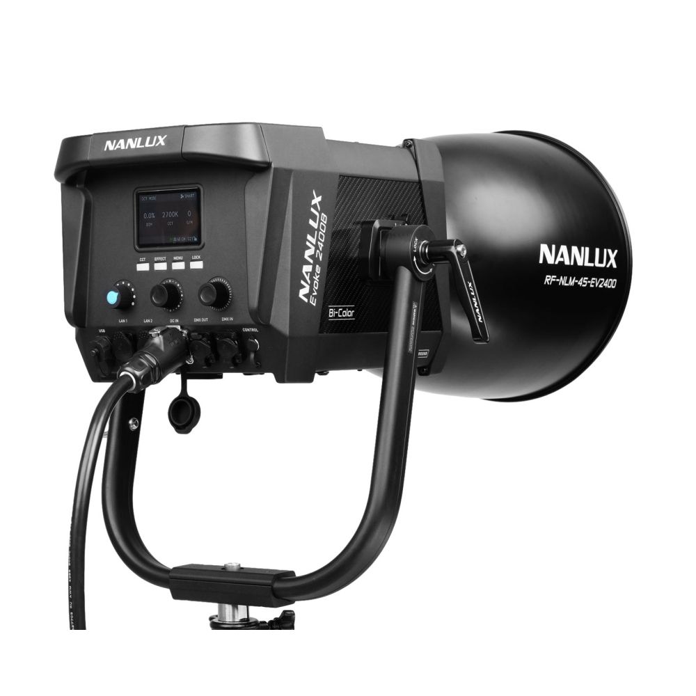 Nanlux Evoke 2400 Bi-colour Spot Light mit 45-Grad-Reflektor