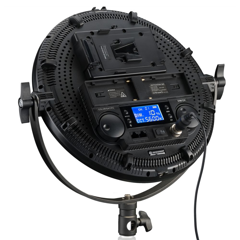 Bresser BR-S60RGB LED-Leuchte (rund)