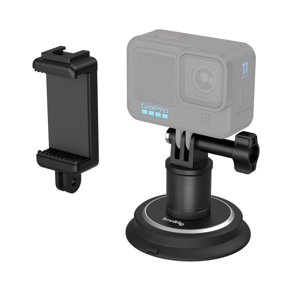 SmallRig 4347 Saugnapfhalterung für Action-Kameras