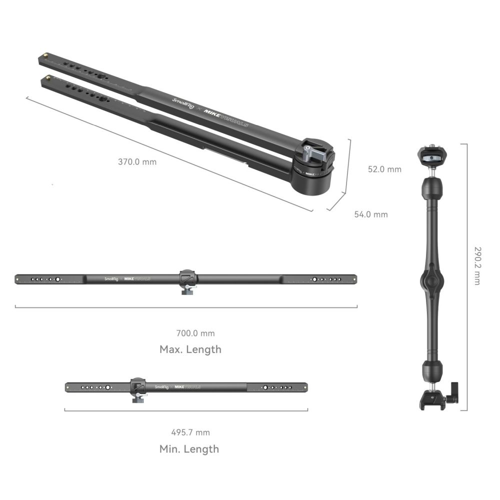 SmallRig x Mikevisuals MD4362 Kit de suivi POV