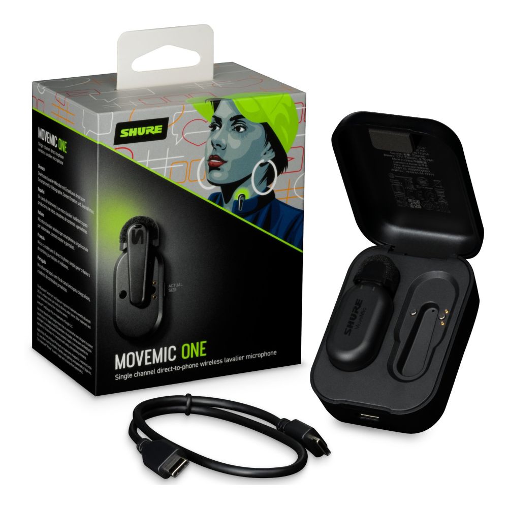 Shure MoveMic MV-ONE Système de cravate sans fil