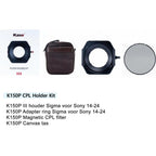 Kase K150P III Sigma 14-24 2.8 CPL KIT Sony Mount holder+CPL+Bag
