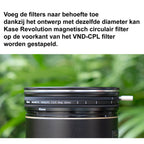 Kase Video Kit VND-CPL mit Black Mist 82mm