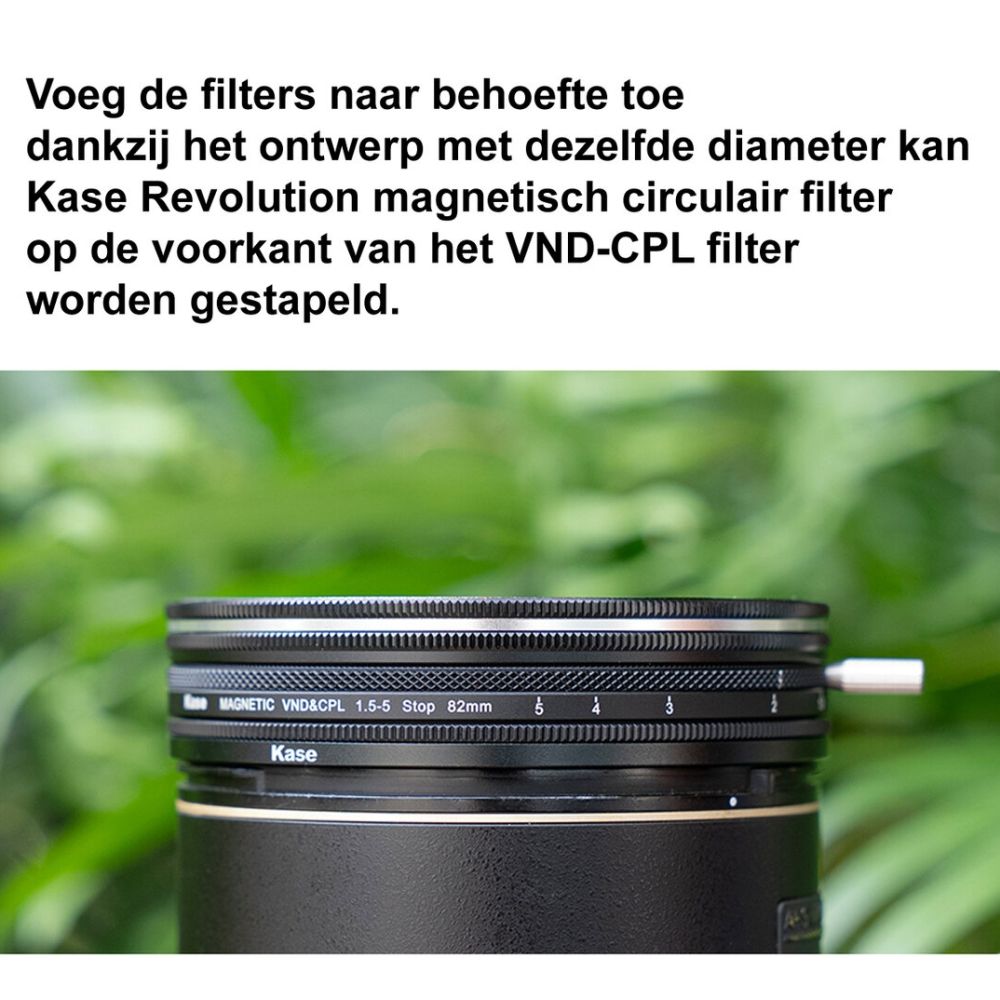 Kase Video Kit VND-CPL mit White Mist 82mm
