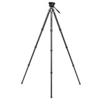 Benro Tortoise Carbon Stativ mit S4PRO Videokopf 34C Nivellierbasis