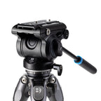 Benro Tortoise Carbon Stativ mit S4PRO Videokopf 34C Nivellierbasis
