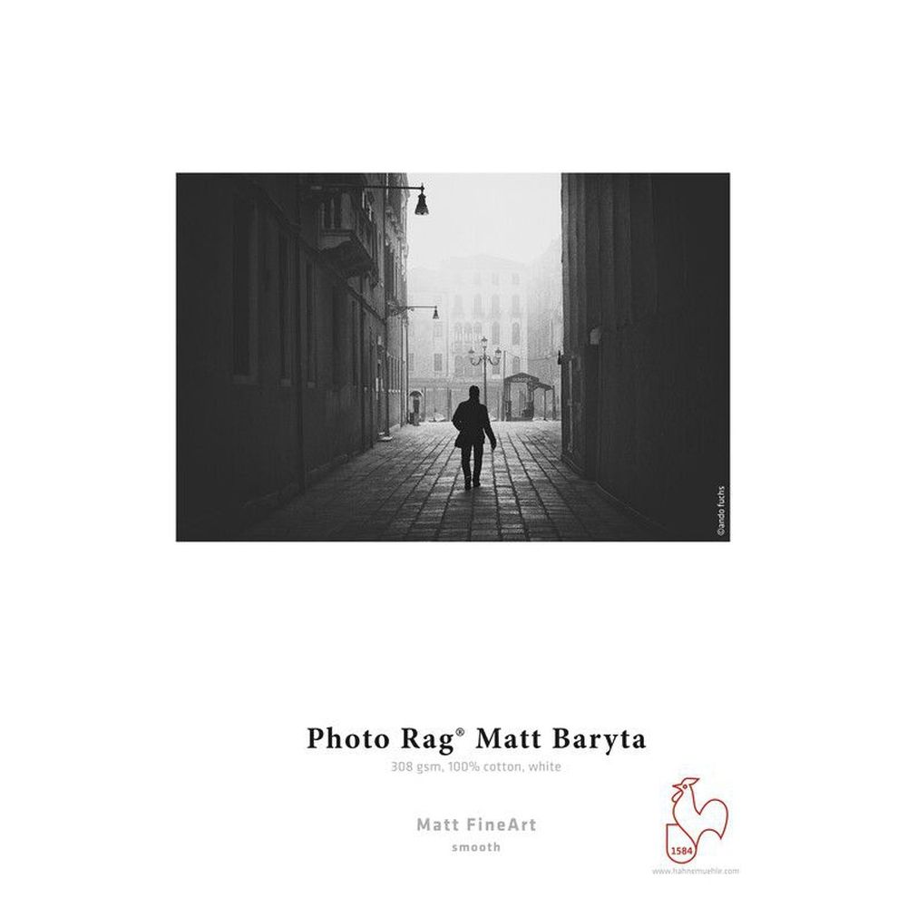 Hahnemühle Photo Rag Matt Baryta 308g A3+ Box 25 Blatt