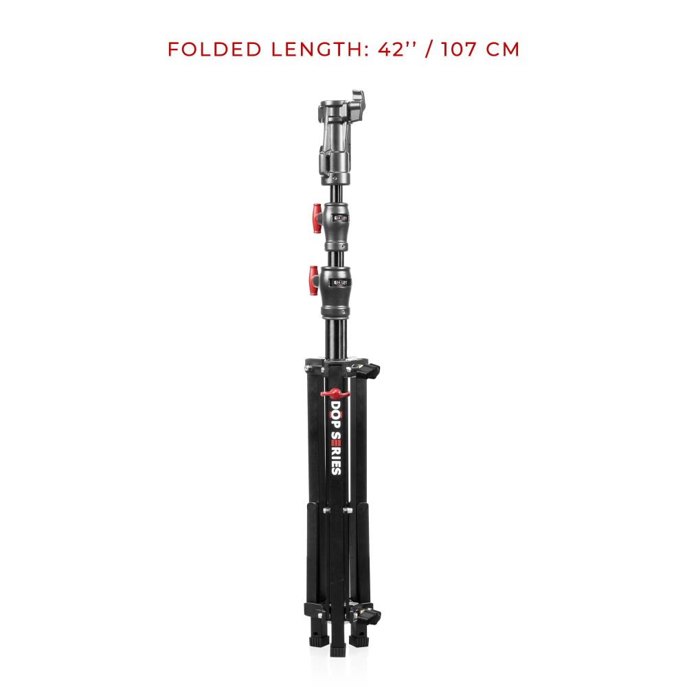 Shape Low Boy Double Riser Ständer Schwarz/Chrom 6,4'