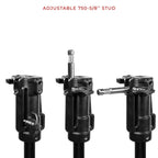 Shape Montreal Combo Triple Riser Stand Black/Chrome 14.8'