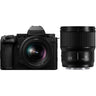 Panasonic Lumix DC-S5 IIX Boîtier + Lumix S 20-60mm f/3.5-5.6 + Lumix S 35mm f/1.8