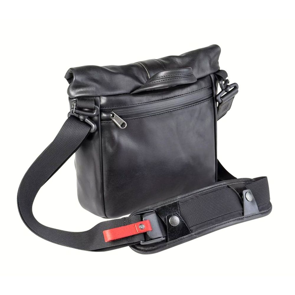 Wotancraft Pilot Travel Camera Bag 3,5l - cuir noir
