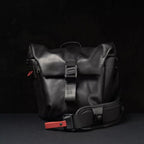 Wotancraft Pilot Travel Camera Bag 3,5l - cuir noir