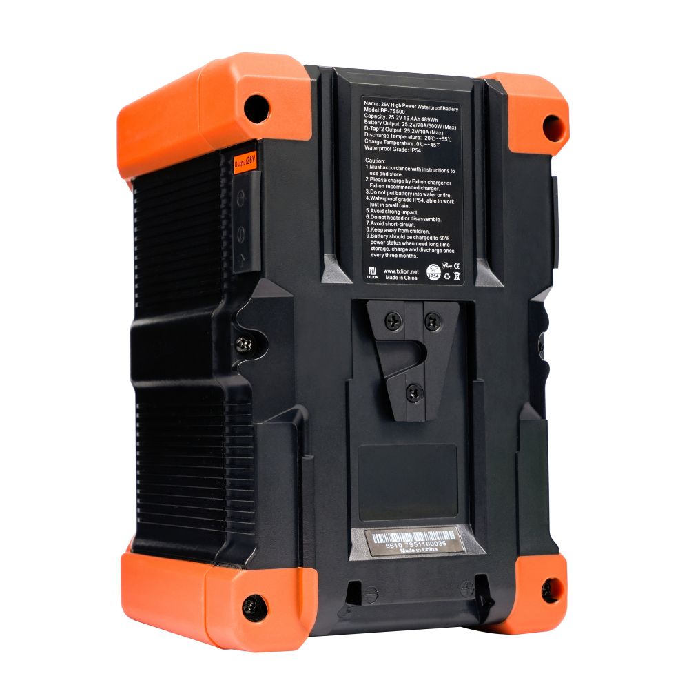 Fxlion BP7S500 498Wh High Power Waterproof V-mount Battery