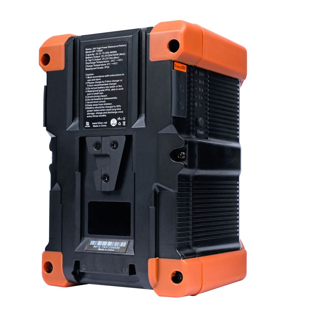 Fxlion BP7S500 498Wh High Power Waterproof V-mount Battery