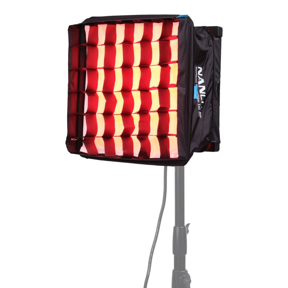 Nanlite Quick-Release-Softbox mit Wabe für PavoSlim 60B/60C