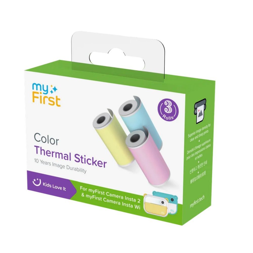 myFirst Insta Wi Sticker, Pink, Blue, Yellow