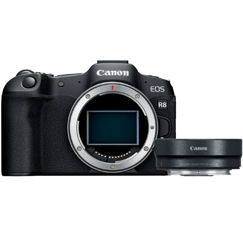 Canon EOS R8 + EF - RF adaptateur de monture